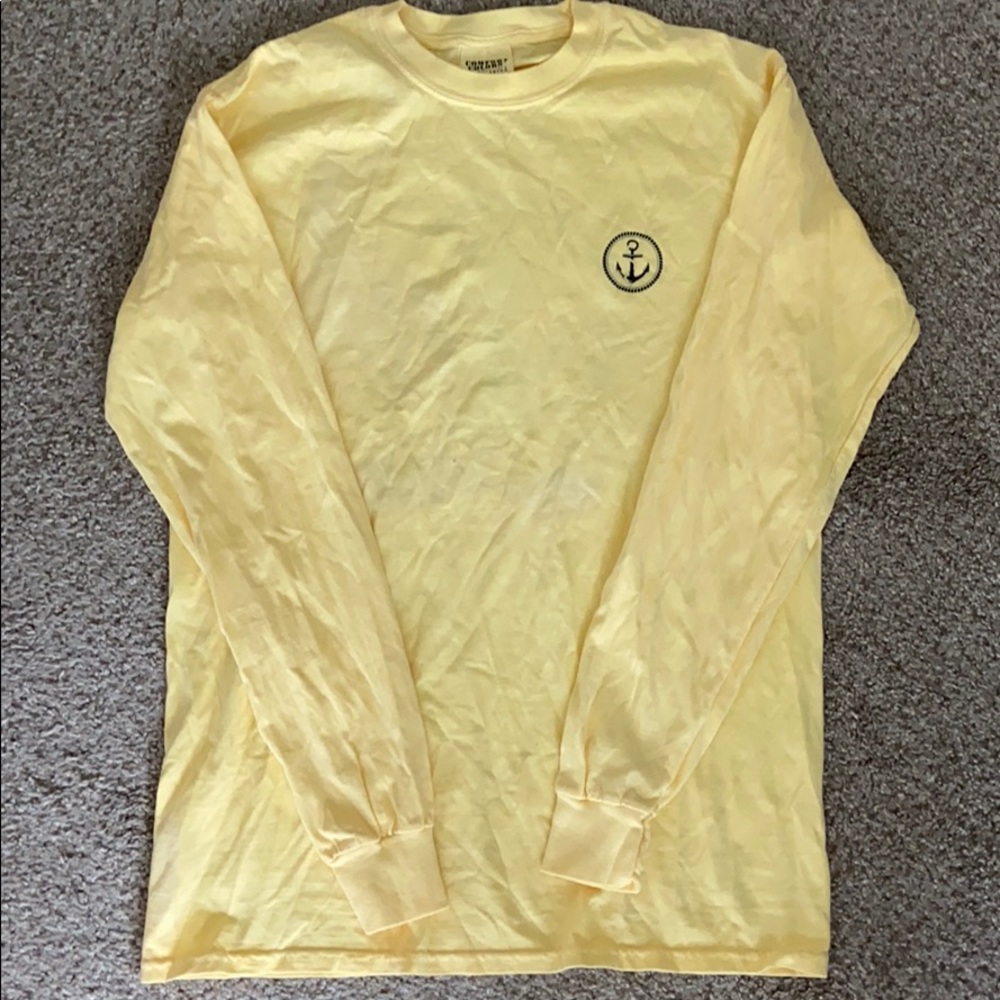 Comfort colors coastal tide long sleeve tee
